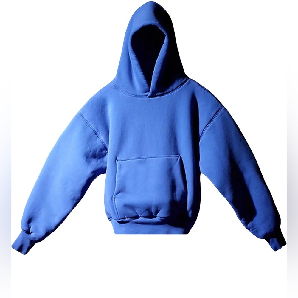 NWOT YEEZY HOODIE - Size Youth Medium - Royal blue - Yeezy by Gap - NEW 🎉